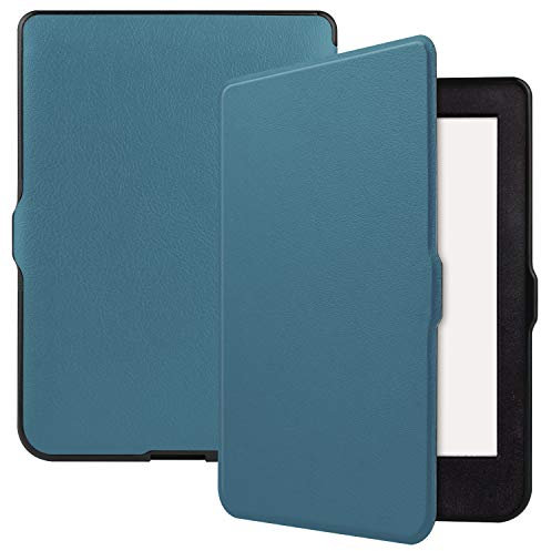 Étui de Protection Fin pour Kobo Nia 2020 6 avec Fonction Support et Fonction Veille Automatique Vert