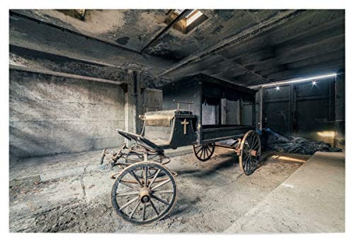 artboxONE Poster 75x50 cm Architektur Last Ride hochwertiger Design Kunstdruck - Bild urbex Decorative Foto