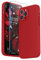 SURPHY Compatible with iPhone 13 Pro Max Case with Screen Protector, Liquid Silicone Protection for Each Lens Shockproof Thickened Rubber Cover for iPhone 13 Pro Max 6.7 inch 2021, Red