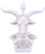 Nemesis Now Baphomet-Büste (weiß), 33,5 cm