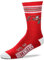 Fanatics For Bare Feet NFL Stripe Team Sock Socks (43-48, Tampa Bay Buccaneers)