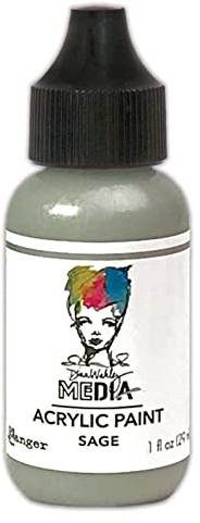 Ranger MDQ75219 Salbei Acrylfarbe, graugrün, 1 FL OZ