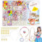 Elekin Bambini Perline, 800+ Set di Perline Fai Da Te per Bambini, Braccialetti Fai Da Te, Collane, Perline per Bracciale, Kit per la Creazione di Gioielli Colorati