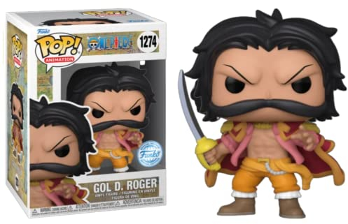 Funko Pop! One Piece 1274 - GOL D. Roger Special Edition Figure, 10 cm, Multi-Coloured