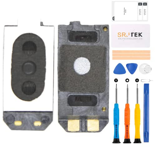SRJTEK Für Samsung Galaxy M12 Hörmuschel Lautsprecher Ersatz - Earpiece Speaker Replacement für SM-M127F/DSN - Reparatur Kit mit Näherungssensor und Werkzeugen