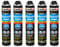 Isolbau B2 Dämmstoffkleber - 5 x 750 ml Perimeterkleber für EPS- & XPS-Platten - 1K PU-Klebeschaum für Dämmung und Isolieren