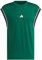 adidas Herren Basketball All World Sleeveless Tank, Team Dark Green/Black, S