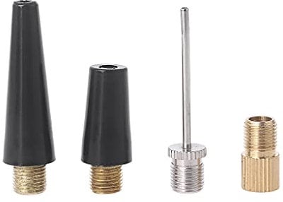 4-teiliges Ballnadel-Set, Nadelfüller-Set, Nadeldüsenadapter, Fahrräder, Reifenfüller, Kompressor, Inflator, Adapter, Reifenfüller-Adapter