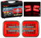 Yinaolan Magnetische kabellose LED-Anhänger-Rückleuchten-Set 12/24 V, Anhängerbeleuchtung wasserdichte Rückleuchten mit Magnet, ECE-EMV-geprüft für Wohnwagen, Traktor, LKW, Van