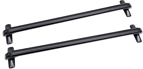 AOOUNGM Dachträger 4-türige Autos,Verstellbar Dachträger für Offene Reling,Universal Abschließbar Dachgepäckträger,Querträger Cargo Gepackträger,Aluminium-Dachträger Relingträger 75 kg Dachträger