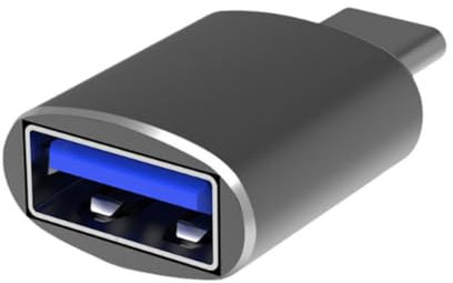 Qsnailfrr Adattatore USB tipo C maschio a USB 3.0 femmina, USB-C USB 3.0 tipo C maschio a USB 3.0 femmina dati OTG convertitore luce
