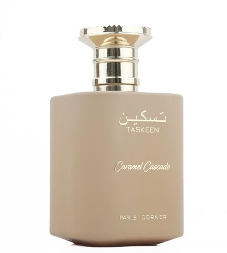 Perfume Taskeen Caramel Cascade de Paris Corner 100 ml EDP Unisex Gourmand (inspirado en Bianco Latte)