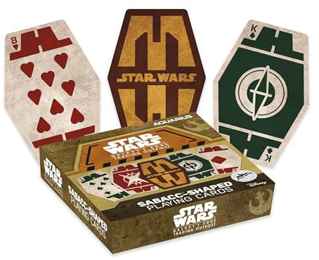 NMR Distribution Star Wars Sabacc geformte Spielkarten