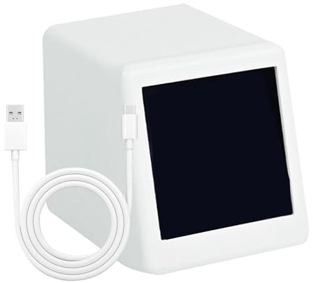 Smart Clima Scrivania Decorazione: Previsioni Meteo Intelligenti, Display Digitale Meteo | Stazione Meteorologica Digitale Con Stazione Aerea Intelligente WiFi Per La Casa, Ufficio