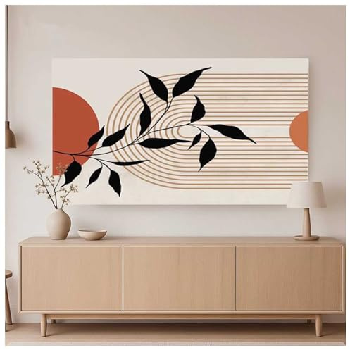 XYUERU 3D pattern cover dust cover, screen dust cover for television, protection against dust and sun, hanging/desktop indoor screen dust cover TV protective cover for the(75in)