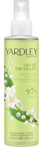 Lily of the Valley Body Mist by Yardlley – Refreshing Floral Fragrance, 200ml