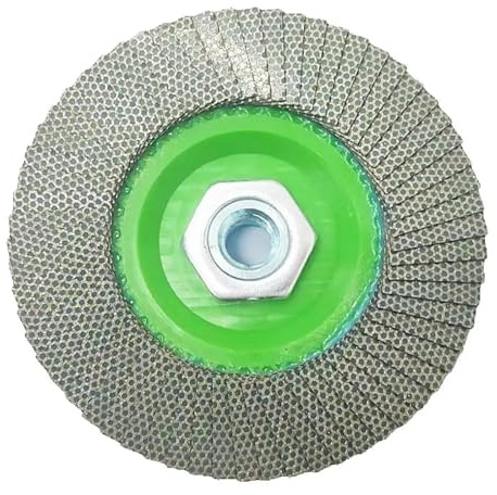 4,5 115 mm galvanisierte Fächerscheibe M14 Schleifscheibe for Schleifen von Metall, Granit, Glas, Marmor, Quarzstein, Keramikfliesen(60,M 5 8 11)