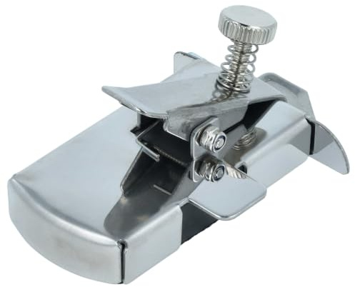 vhbw Magnetische Nahtführung für Nähmaschine | Saumhilfe aus Edelstahl Silber