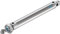 DSNU-25-160-PPV-A (19250) Normzylinder Hub:160mm Kolben-Durchmesser:25 mm Einbaulage:beliebig