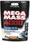 Weider Mega Mass 4000. Goût Chocolat. Mélange protéiné pour prise de masse. Avec 3 protéines (lait, lactosérum, blanc d’œuf) et de la créatine. Pauvre en sucres. 4kg