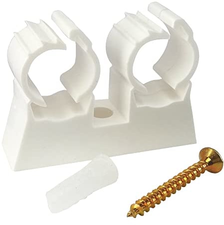 SOMATHERM FOR YOU - 10fach Dual-Montageclips für 16mm Durchmesser Rohr