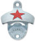 ZH Orig. Starr X - Abrelatas de pared con estrella roja