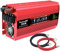 2400W 2800W 3500W Inversor de energía Onda sinusoidal Pura,Transformador de Voltaje DC 12V / 24V a 220V 230V CA,conversor de Voltaje con Pantalla LCD y tomacorrientes de CA, camión (3500W,24V)
