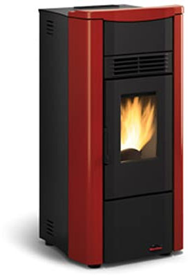 Stufa Pellet 8KW GIUSY Evo NORDICA Bordeaux
