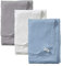 elegante Halbleinen Betttuch Breezee Weiss, 160x260 cm