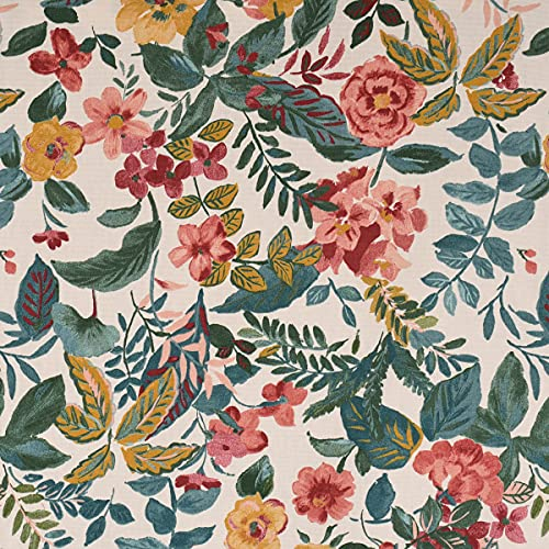 Clarke & Clarke Dekostoff Baumwolle Polsterstoff Posy Blush bunt 138cm
