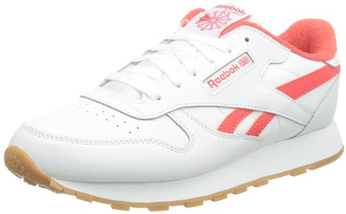 Reebok Unisex Kinder Klassisches Leder Sneaker Niedrig,Cherry Ftwwht Rbkg07,35 EU