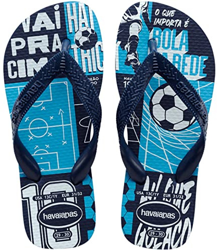 Havaianas Kids Athletic Jungen FlipFlop Navy Blue/Navy Blue 27 EU