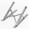 NI Maschine Plus MK3 Ergonomic Foldable Aluminum Stand Compatible with MIDI Controller, Digital Audio Workstations, DJ Controllers, Silver, S