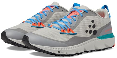 Craft Herren Sneaker Laufschuh Sportschuh Trailrunning ADV Nordic Trail M, Farbe:Grau, Schuhgröße:EUR 46.5, Artikel:-918355 Ghost/ray