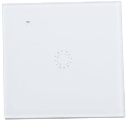 Uonlytech Commutateurs Intelligents Sans Fil Mural Maison Tactile Sans Fil Wifi Télécommande LED Blanche