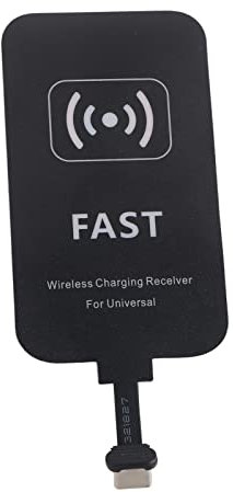 Typ-C-Wireless-Ladeempfänger, 10 W Schnelles, Ultraschlankes Typ-C-Wireless-Ladegerät-Ladeempfängermodul mit Faltbarem Stecker, Kabelloser Ladeempfänger für Mobiltelefone