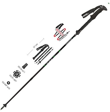 GABEL FR-3 EF Trekkingstock faltbar und kompakt