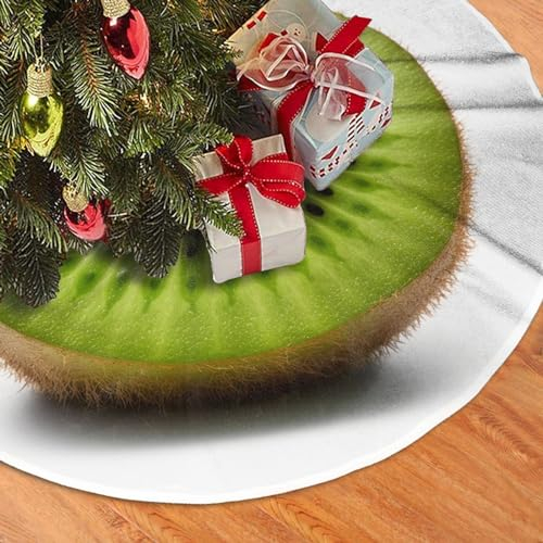 91,4 cm Plüsch Weihnachtsbaum Rock Weihnachtsbaum Rock für Urlaub Dekorationen Grün Kiwi Weihnachtsbaum Dekoration Matte Rustikale Weihnachtsbaum Matte Abdeckung Weihnachtsbaum Matte für
