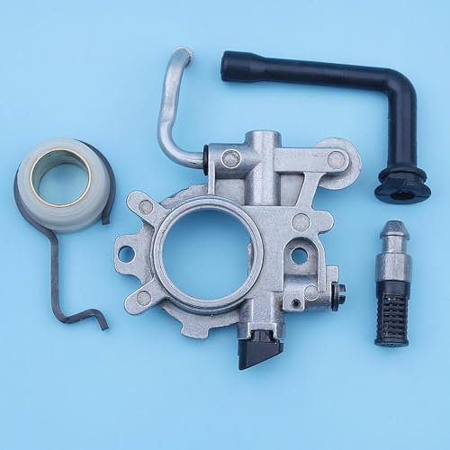 GAJUST Pompa Olio Oiler Worm Gear Kit Per Stihl 044 MS440 MS 440 Motosega Tubo Filtro Linea 1128 640 3205 Pezzi di Ricambio
