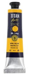 Titan Arts Oleo Extra Fino 20 Ml (9 AMARILLO REAL serie 2)