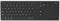 CZUR K1S Rechargeable Wireless Keyboard with Trackpad, Bluetooth Keyboard with Touchpad, Compatible with Windows, MacOS, iOS and Android, QWERTY Layout - Black