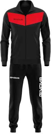 GIVOVA Visa Overall Triacetat schwarz/rot Größe 5XL