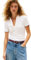 Tommy Hilfiger Donna Maglietta Polo Maniche Corte Open Slim Fit, Bianco (Ecru), XL