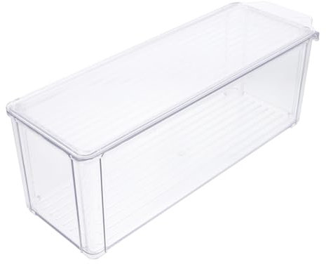 PAMINGONO Kühlschrank Aufbewahrungsboxen Für Obst Und Gemüse Transparentes Pet-material Verschließbar Für Frische Geeignet Für Küche Und Outdoor-aktivitäten