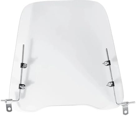 Motorrad Windschild Für Roller Universal Motorrad Windschutzscheibe Verbreiterte Kanten Windschutzscheibe Windabweiser Windschutzscheibe