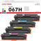 067H 067 Toner Cartridge Set: Kompatible für Canon 067H 067 i-SENSYS MF657Cdw MF655Cdw MF651Cw LBP631Cw LBP632Cdw LBP633Cdw MF656Cdw MF653Cdw MF654Cdw 4 Packs ( Schwarz Cyan Gelb Magenta )