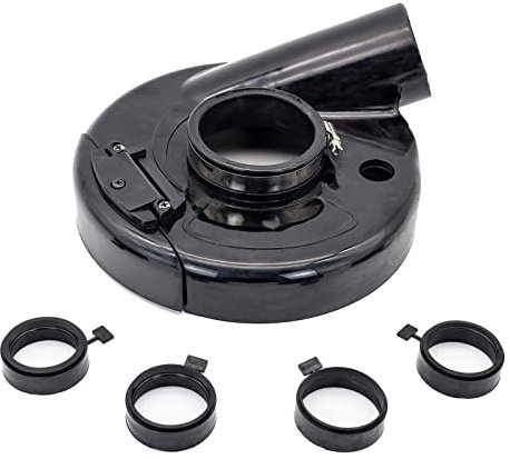 Winkelschleifer 7-Zoll-Staub-Deckelabdeckung staubloser Vakuum-Universaloberfläche mit 4pcs lokalisierenden Ring, for Steinbetongranit für Quarz-Granitplatten, Steinmarmor