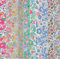 Lot de 10 tissus Liberty Tana Lawn ™, Betsy (25,5 x 25,5 cm)
