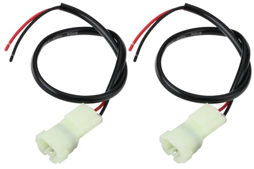 VGOL 2 x AUX-12-V-Steckdosenadapter, kompatibel mit Honda CB500F 2013–2023