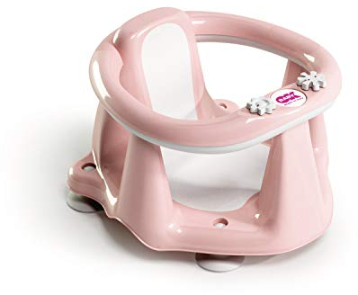 Ok baby Flipper Badesitz Badewannensitz Badestuhl Badehilfe Babysitz, rosa Rosa